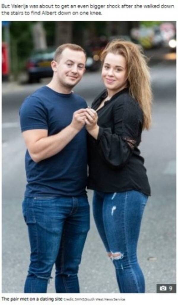 100本のキャンドルを並べてプロポーズした男性 部屋全焼も恋人から イエス の返事 英 年8月23日 エキサイトニュース