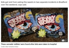 大麻が入ったお菓子を食べた少年少女、中毒症状で病院に搬送される（英）