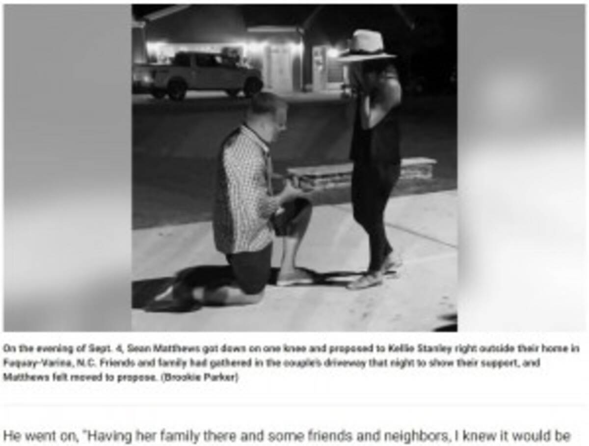 自宅が全焼した男性 焼け跡から婚約指輪を探し出しその場で恋人にプロポーズ 米 動画あり 21年9月24日 エキサイトニュース