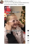 目に障がいがある2歳女児、初めて眼鏡をかけた姿に母は感涙「ママが見えるでしょう！」＜動画あり＞