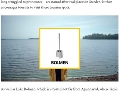 IKEAのトイレブラシは「実在する湖の名前」　スウェーデン観光局がユニークなキャンペーン動画を公開＜動画あり＞