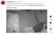 眠っていた赤ちゃんに迫る8本脚の影　母親は「今すぐ家を燃やしたい！」（米）＜動画あり＞