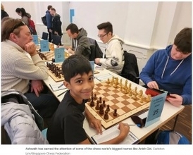 チェスのグランドマスターに勝利した8歳少年、史上最年少記録を更新（スイス）