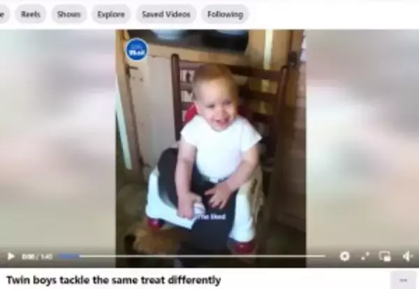 「初めてオレオクッキーを食べた後の双子の“違い”にママ大爆笑（米）＜動画あり＞」の画像