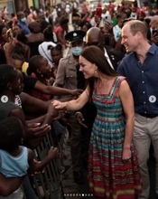 ウィリアム王子＆キャサリン妃がジャマイカ到着　抗議デモが勃発も訪問先では熱い歓迎受ける
