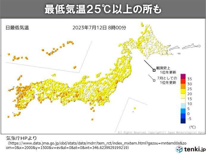 寝苦しかった夜　けさも早いペースで気温上昇中　午前9時までに静岡33.5℃