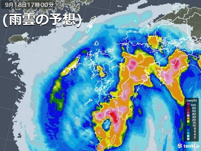 九州　宮崎県広渡川で氾濫危険水位超える　増水や氾濫に厳重警戒