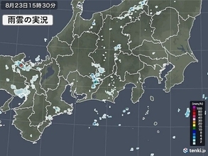 静岡県　あす24日は滝のような雨が降る所も　天気の急変に注意