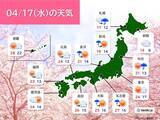 「全国的に季節外れの陽気続く　北海道で「真夏並み」観測　明日も九州～東海25℃超か」の画像2