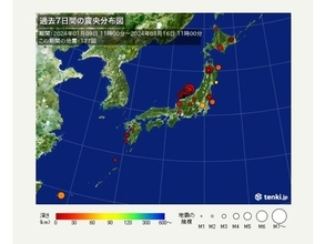 令和6年能登半島地震　今朝(16日)も震度3の地震発生　震度5弱以上は16回