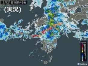 九州　21日は前線活発　 局地的に季節外れの大雨のおそれ