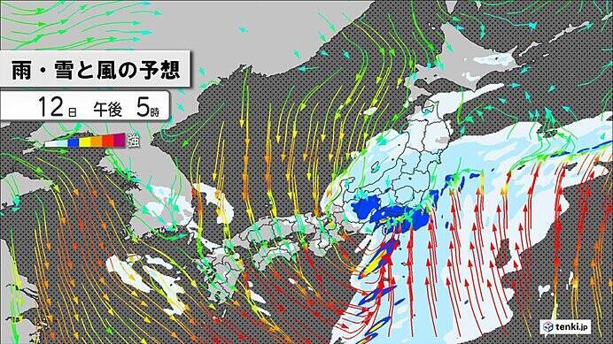 沖縄県と高知県で激しい雨　発達した雨雲は東海や関東へ　大雨に注意・警戒