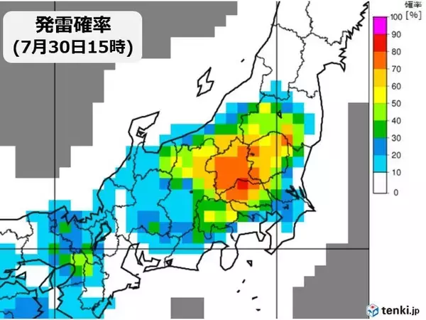 関東甲信　土日も激しい雨や雷雨の恐れ　猛烈な暑さが続く　夜間も万全の熱中症対策を