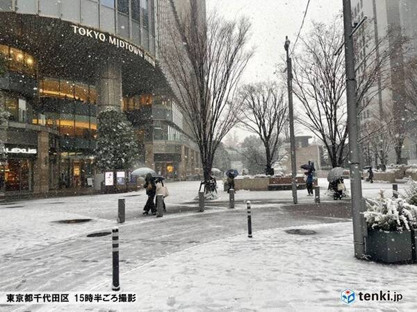 16時の積雪 東京6センチ 関東の雪はどこでどれくらい積もった 各地の様子は 22年1月6日 エキサイトニュース