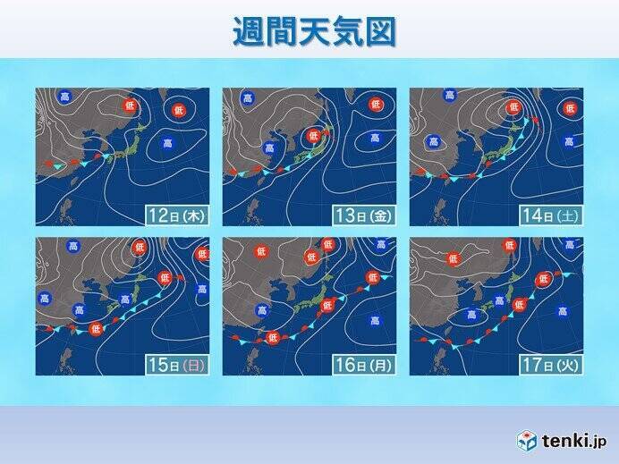 2週間天気 まるで梅雨のよう 前線の活動が活発化 大雨の可能性も 22年5月10日 エキサイトニュース