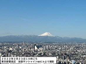 2月23日富士山の日　最低気温はなんと-22.3℃ データで紐解く今冬の寒波