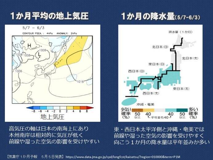 今年の梅雨入り　各地で早まる可能性　昨年は九州北部や四国で統計史上1位の早さ