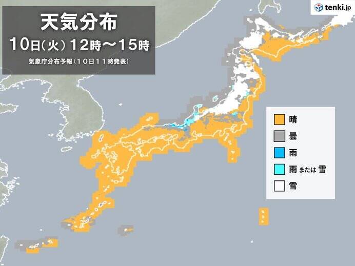 北海道～北陸で雪強まる　札幌市などで今季一番の積雪　大雪による交通障害に警戒