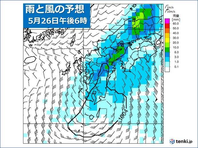 九州　26日さらに大気不安定　落雷・突風、強い雨に注意