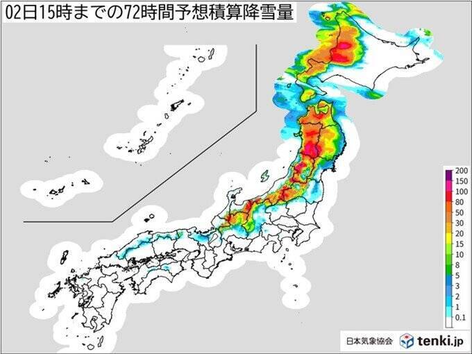 明日30日にかけて北日本で積雪急増する所も　北陸は大雨に警戒　寒い師走のスタート