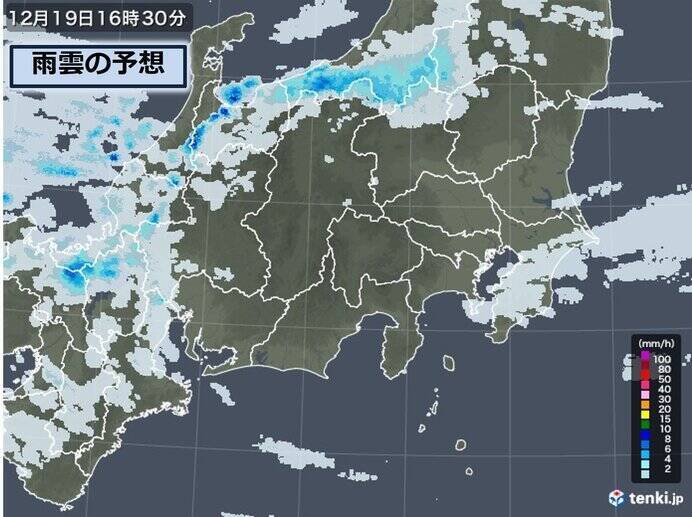 関東南部に雨雲 羽田空港ではアラレ 夕方にかけて にわか雨に注意 年12月19日 エキサイトニュース