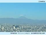「東京都心から見えた「富士山に傘雲」　天気下り坂のサイン」の画像1