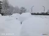 「北陸中心にさらに積雪増　市街地で1メートル超　山陰で雪崩による通行止め」の画像2