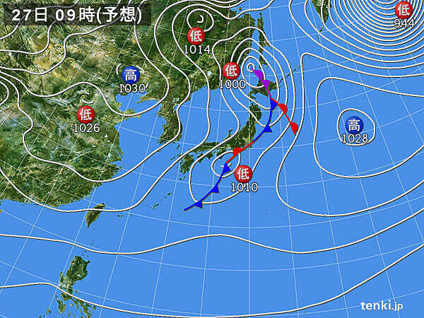 関東　あすは沿岸部ほど本降りの雨　その先大体晴れ　寒さが厳しくなる日も