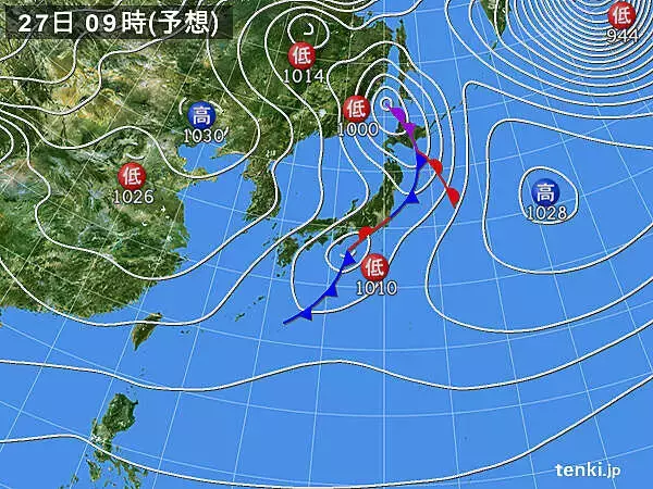 「関東　あすは沿岸部ほど本降りの雨　その先大体晴れ　寒さが厳しくなる日も」の画像