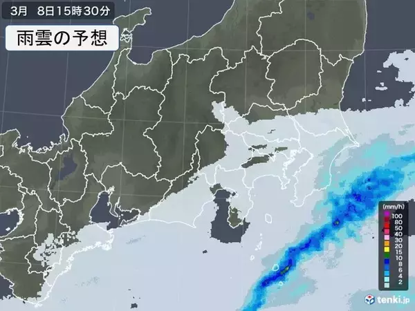 関東　冷たい雨いつまで　最高気温10℃に届かず　真冬並みの寒さ