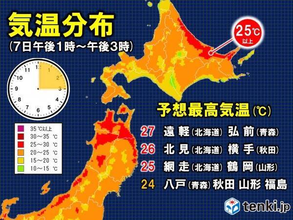 5月にもリスクが潜んでます 北海道や東北で今年一番の暑さ マスク熱中症に注意 21年5月7日 エキサイトニュース