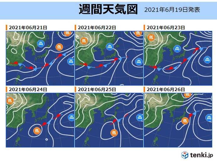 天気急変の日も 沖縄の梅雨明けは遅れる可能性 ストロベリームーンは 2週間天気 21年6月日 エキサイトニュース