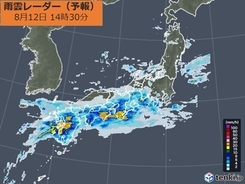 西日本は大雨で土砂災害の危険高まる　強い雨域は次第に太平洋側へも