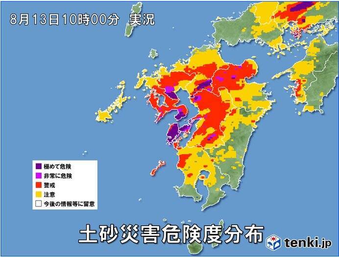 九州　すでに平年2倍超の記録的な大雨　大雨長期化で災害リスク高まる