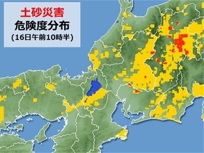 滋賀県　震度3以上の地震がきょうだけで2回も　土砂災害に警戒を