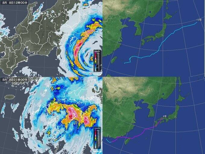 真夏に異例の長雨　雨量が記録的に多い8月に　9月の見通し