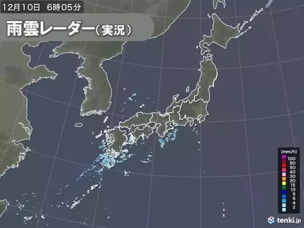 「九州は次第に天気回復　紀伊半島は急な雨や雷雨に注意」の画像