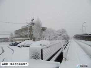 北陸　年越し寒波で山間部を中心に積雪急増のおそれ　その後は?