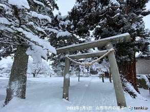 正月早々ドカ雪　北海道や東北・関東甲信・北陸などで降雪強まる　車の運転は慎重に