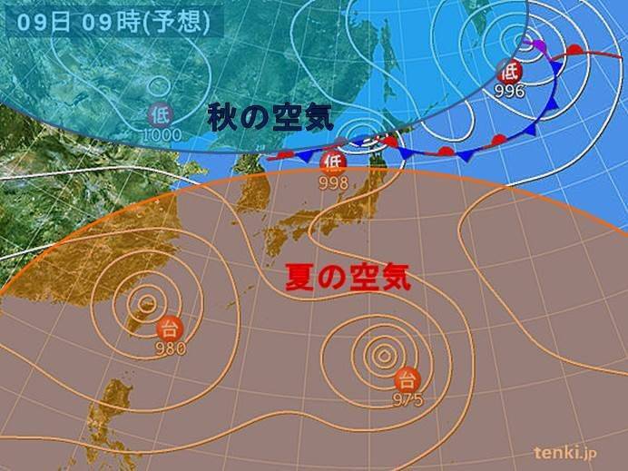 立秋以降 北海道で秋の気温 東北 九州は残暑厳しい 19年8月6日 エキサイトニュース