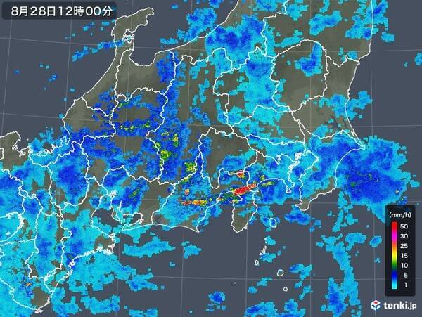 関東 東海でも滝のような雨 29日まで大雨警戒 19年8月28日 エキサイトニュース