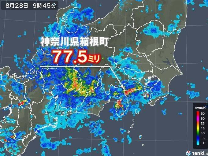 関東 東海でも滝のような雨 29日まで大雨警戒 19年8月28日 エキサイトニュース