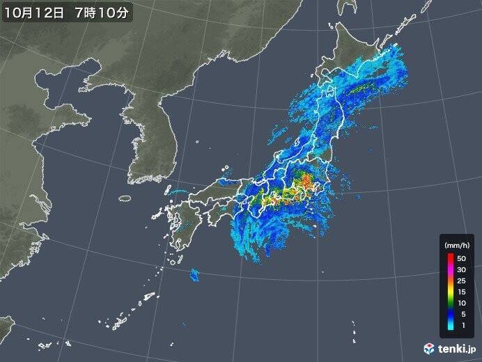 台風19号が勢力保ったまま関東 東海上陸へ 大雨特別警報の可能性も エキサイトニュース