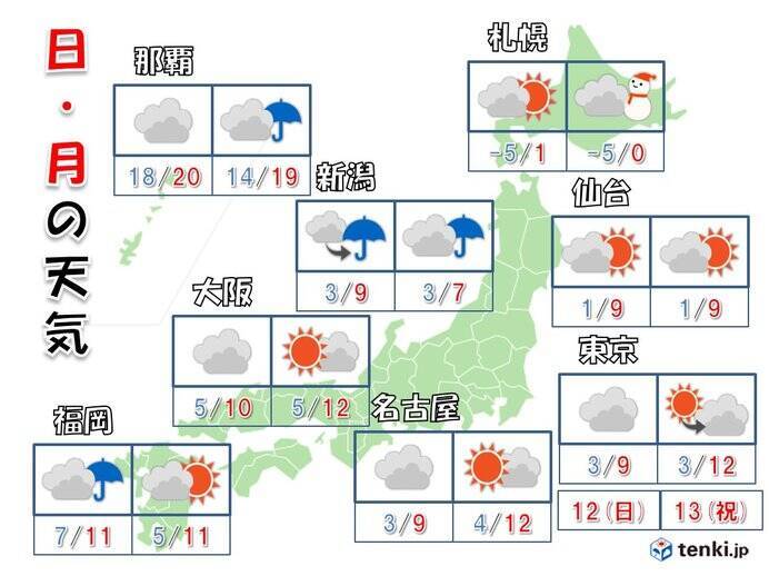 今年はどうなる 成人の日 の天気 年1月11日 エキサイトニュース 2 2