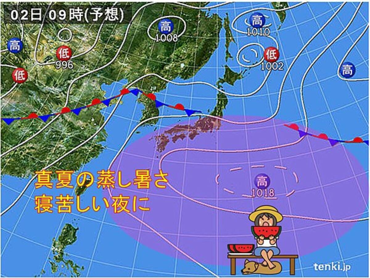 もう梅雨明け 週末から真夏の蒸し暑さ 17年6月29日 エキサイトニュース