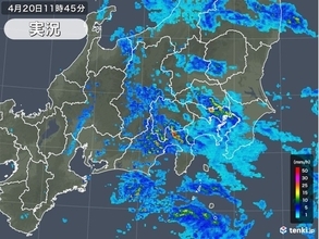 局地的に雨雲発達　午後も強い雨や土砂災害に注意