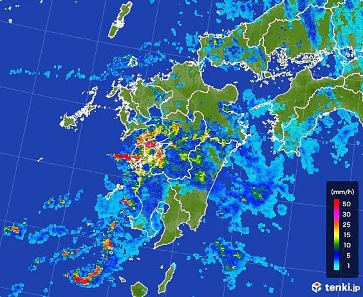 九州で滝のような雨 9月最多も 17年9月27日 エキサイトニュース