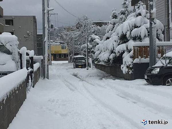 札幌 また11月に大雪 17年11月19日 エキサイトニュース