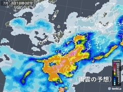 九州　梅雨前線活発　来週にかけて梅雨末期の大雨に警戒を