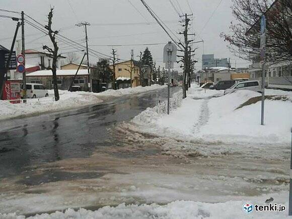 函館 1月なのに雨 雪も解ける 18年1月16日 エキサイトニュース